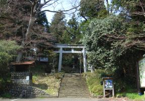 鳥居と参道