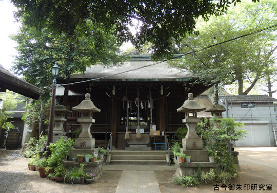 大原稲荷神社拝殿