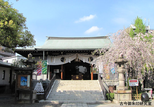 亀戸香取神社拝殿