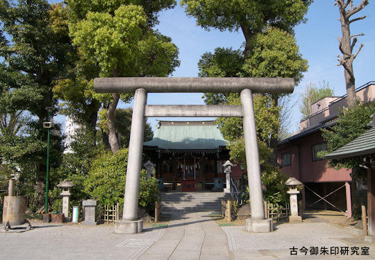 小村井香取神社二の鳥居
