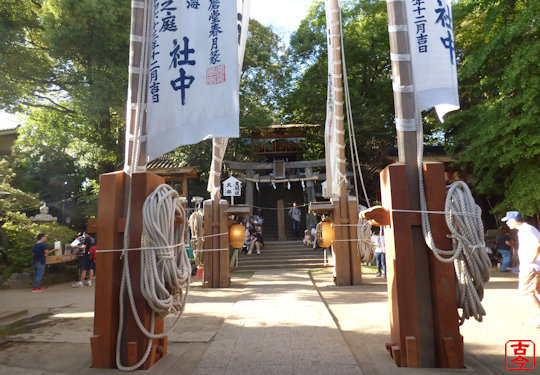 幟祭の大幟