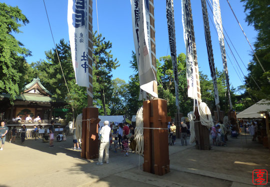 幟祭の大幟
