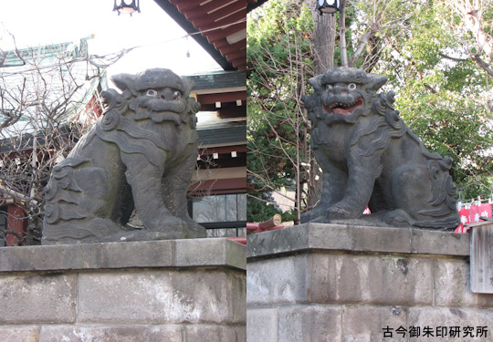 平井諏訪神社狛犬