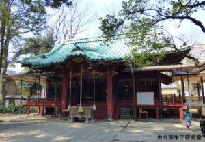 赤坂氷川神社拝殿