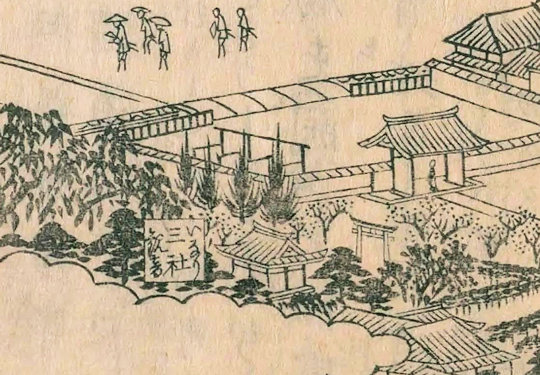 江戸名所図会(部分)