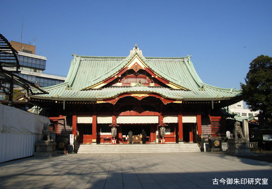 神田神社拝殿