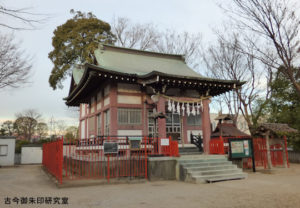 青渭神社拝殿