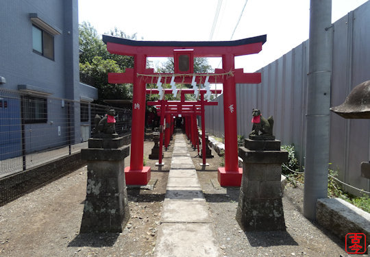 笠森稲荷神社参道