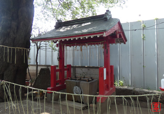 笠森稲荷神社手水舎