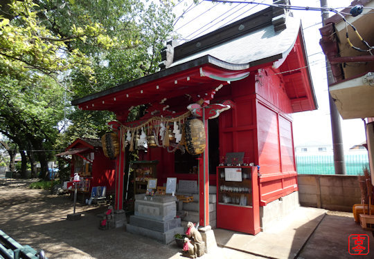 笠森稲荷神社社殿