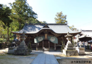 一宮神社（徳島）拝殿
