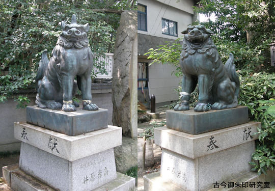 三島神社（伊予三島）狛犬